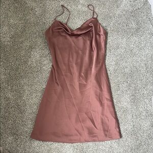 Abercrombie Mauve Slip Dress